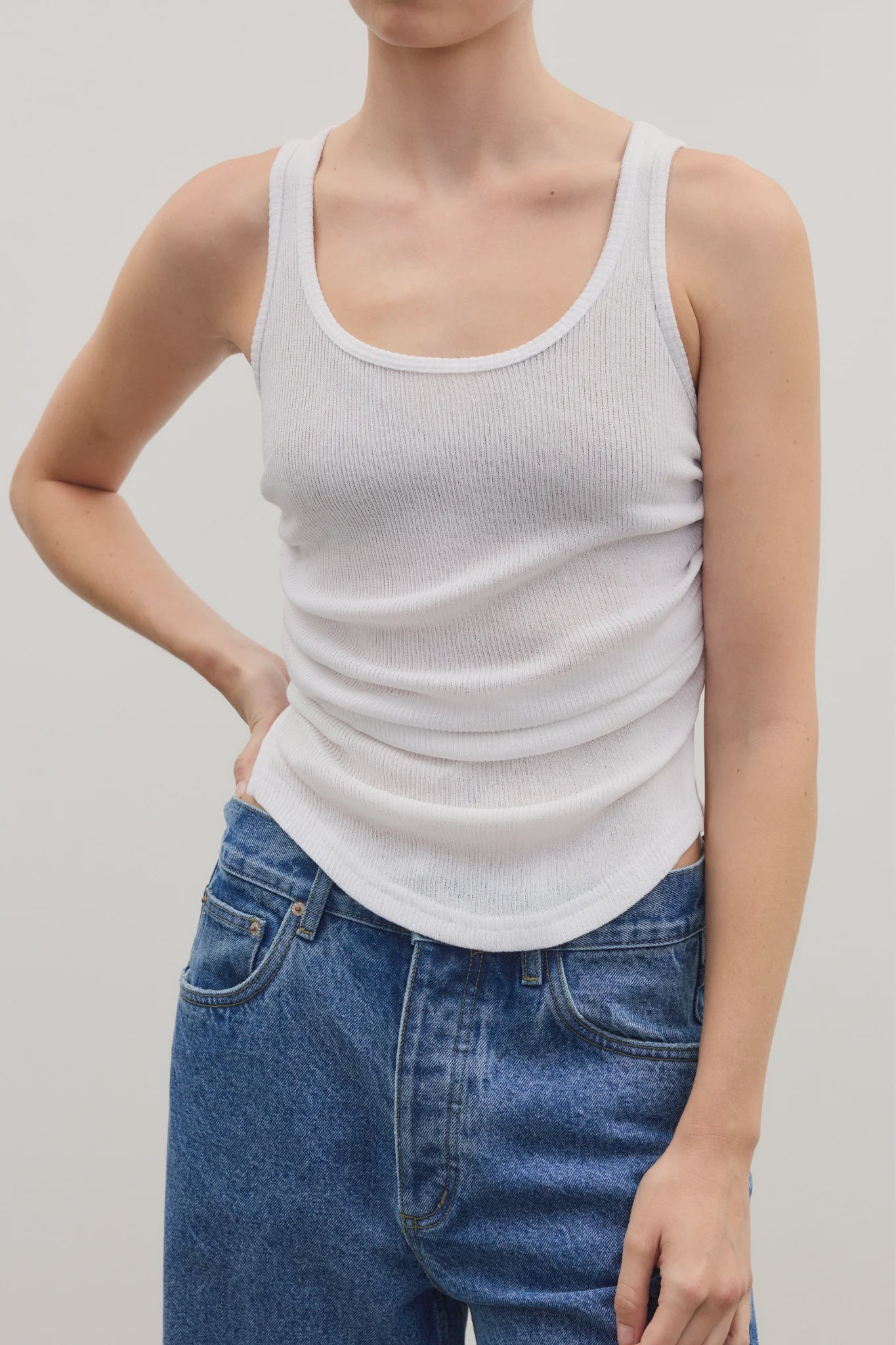 AYLA TOP - WHITE