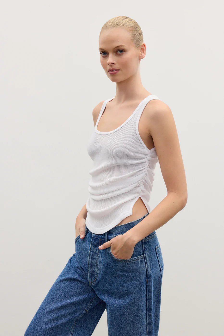 AYLA TOP - WHITE