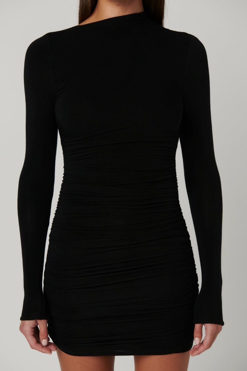 FEMI MINI DRESS - BLACK