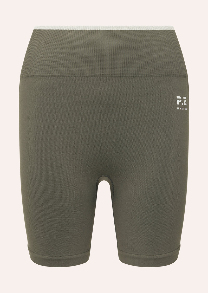 Restore Seamless 5'' Bike Short - Khaki