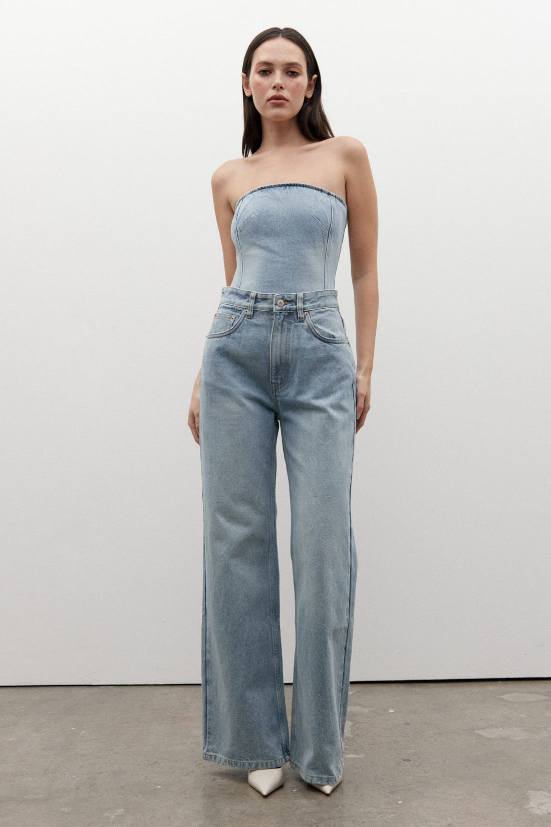 Amiri Corset - Oakland Blue