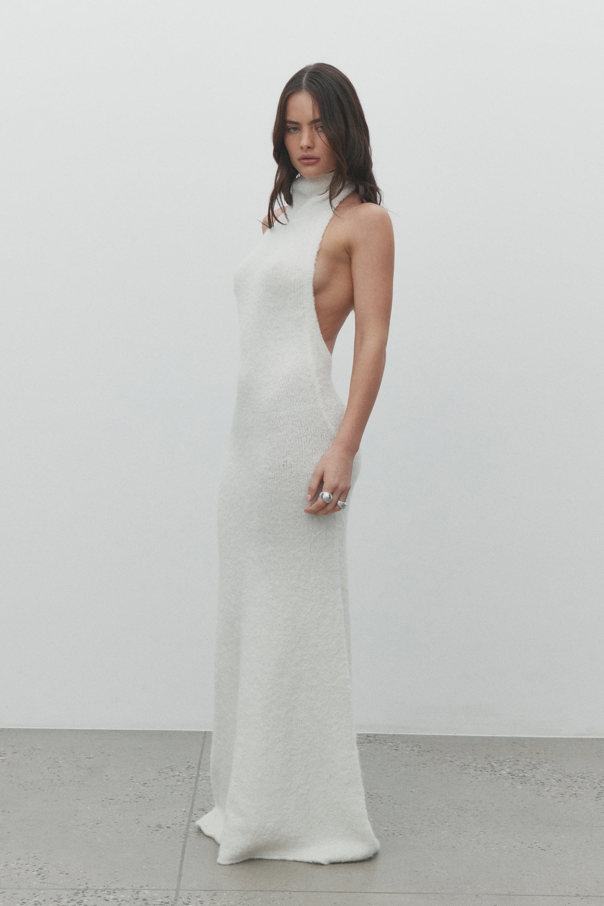 EDISON KNIT MAXI - IVORY