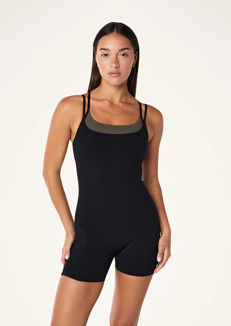 Distortion unitard - Black