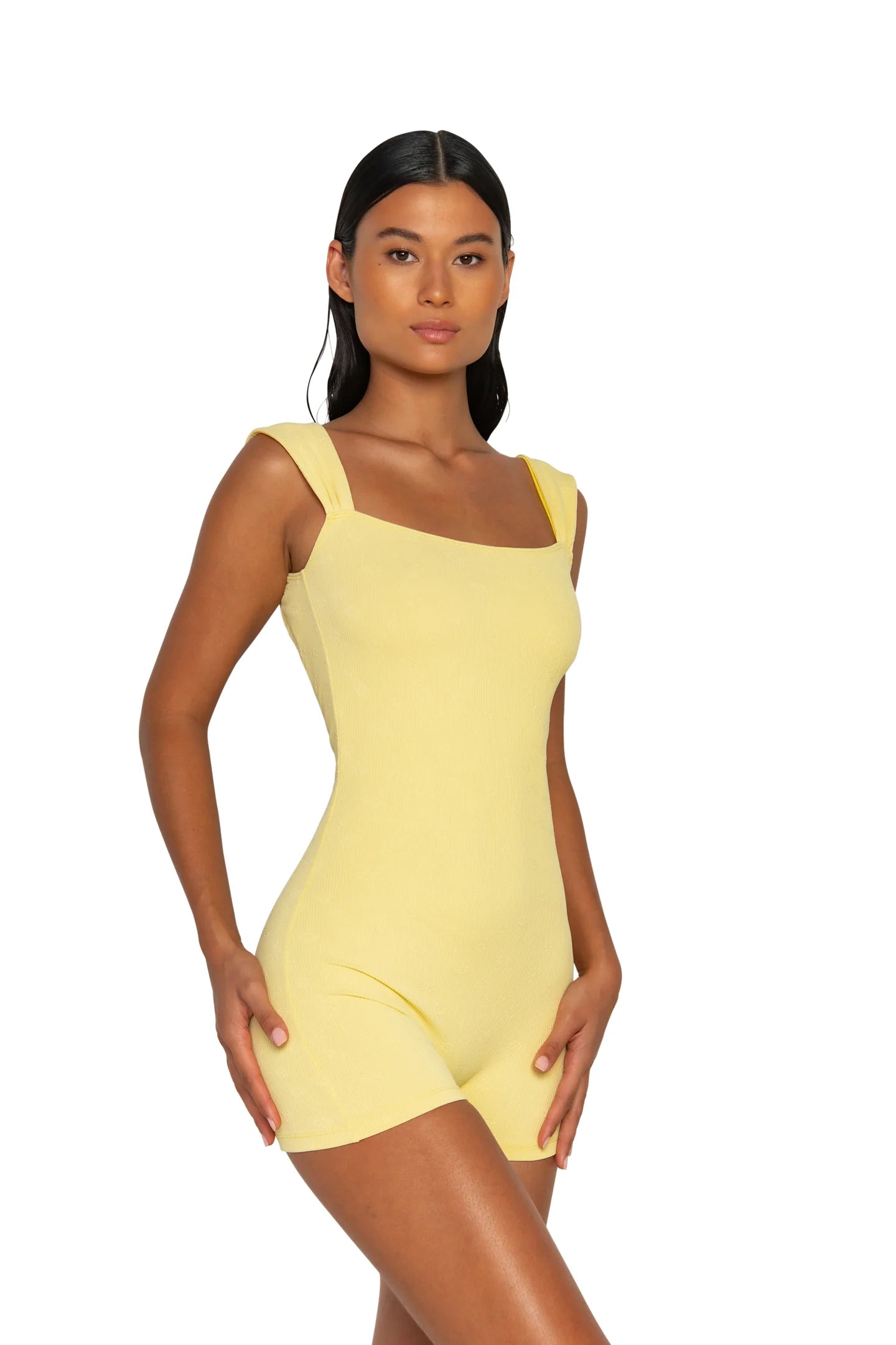 BROOKLYN PLAYSUIT - BUTTERCUP