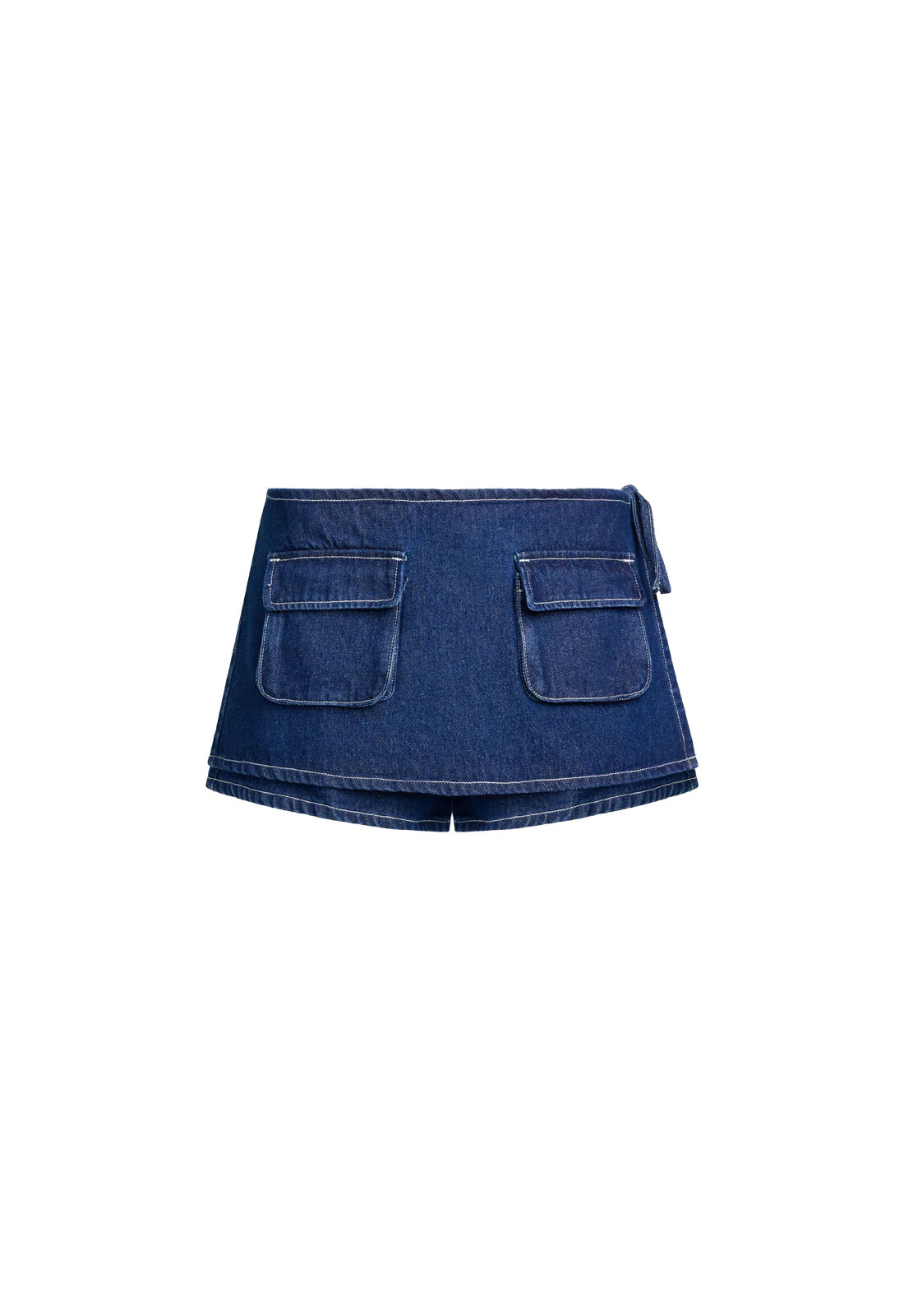 COUNTRYSIDE SKORT - BLUE DENIM