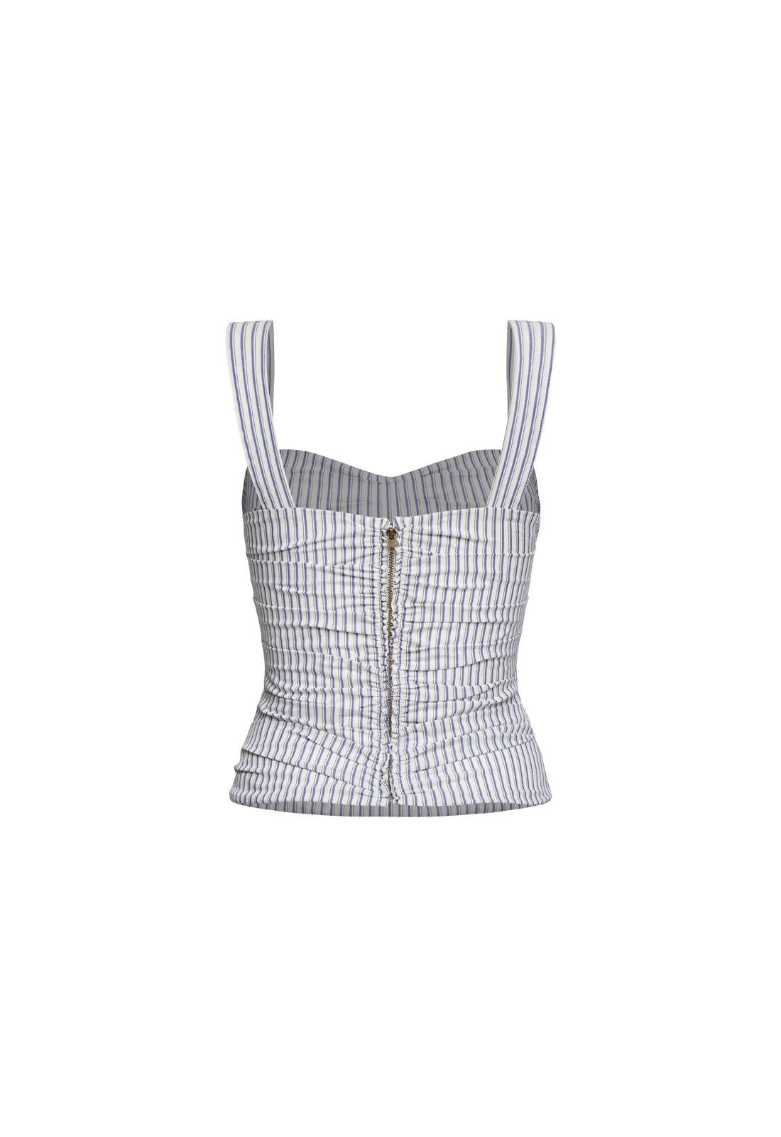 Cobain Corset - Ivory Multi Stripe