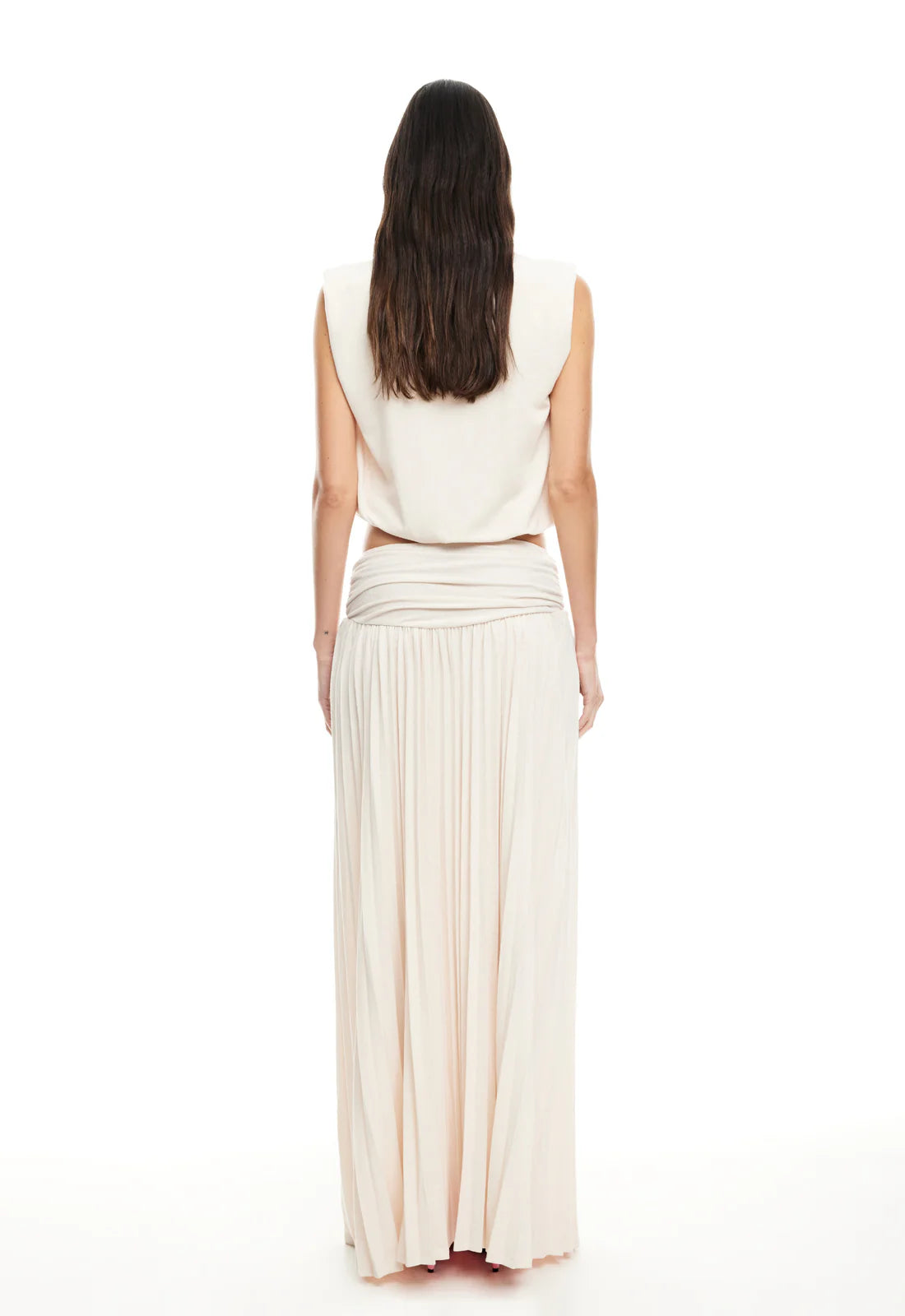 Field Of Dreams Maxi Skirt - Ivory