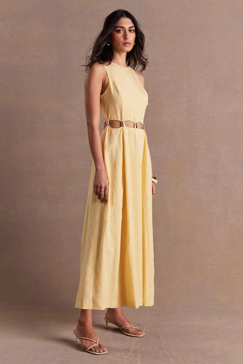 ADORNEMENT DRESS - BUTTER