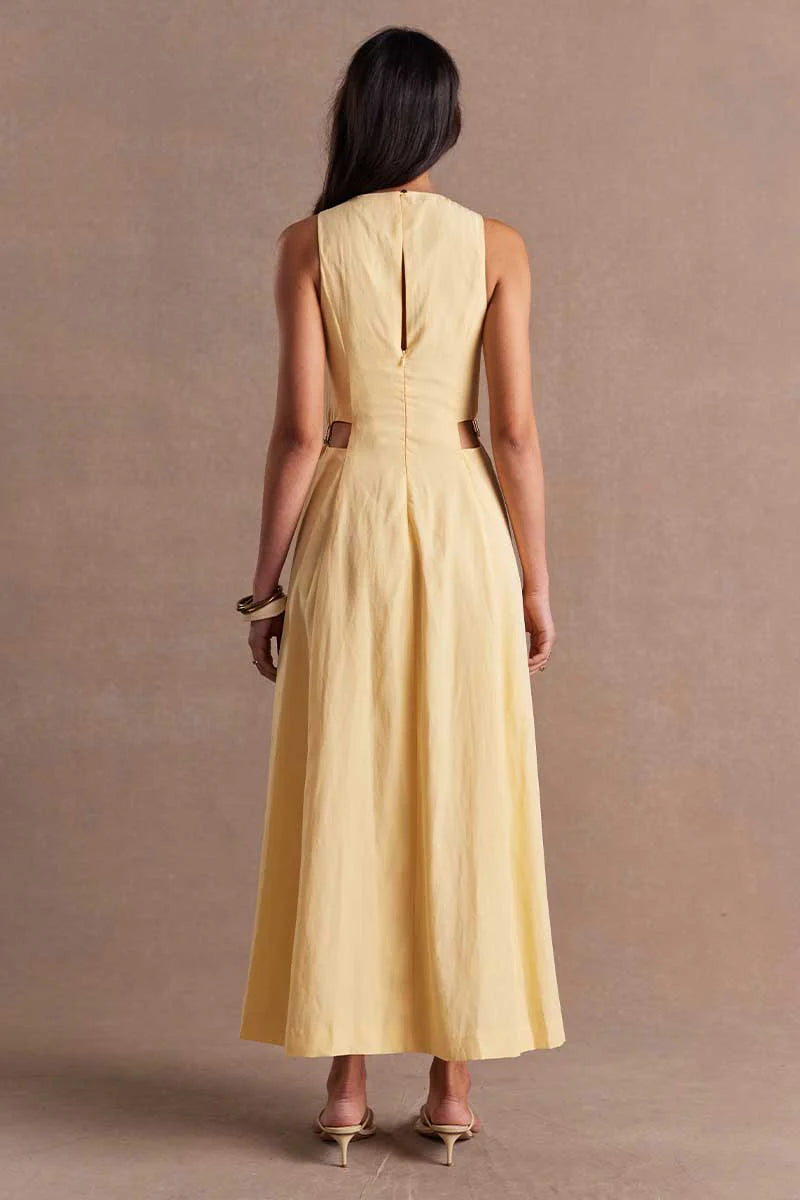 ADORNEMENT DRESS - BUTTER